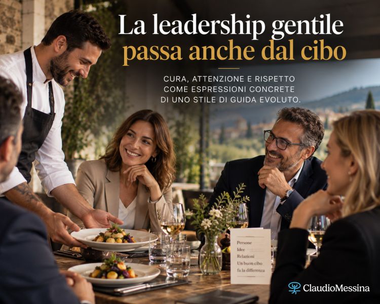 La leadership gentile passa anche dal cibo