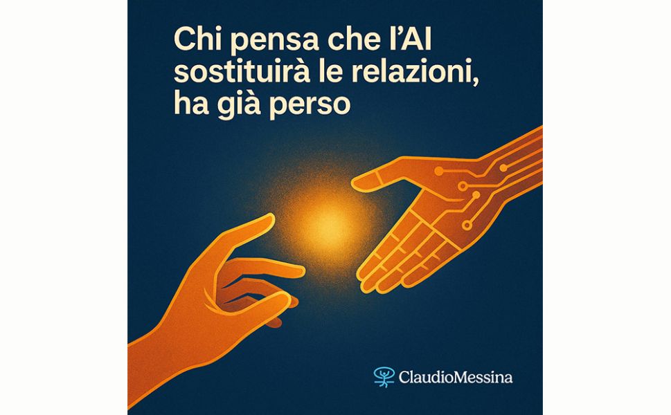 Chi pensa che l’AI sostituirà le relazioni, ha già perso