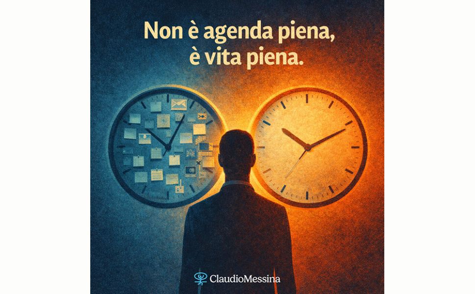 Non è agenda piena, è vita piena
