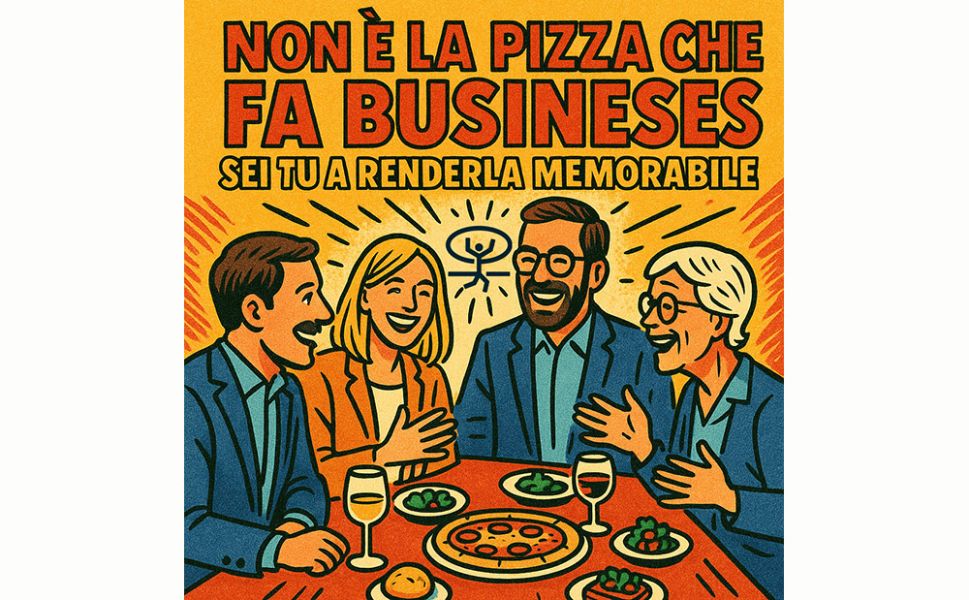 Non è la pizza che fa business, sei tu a renderla memorabile