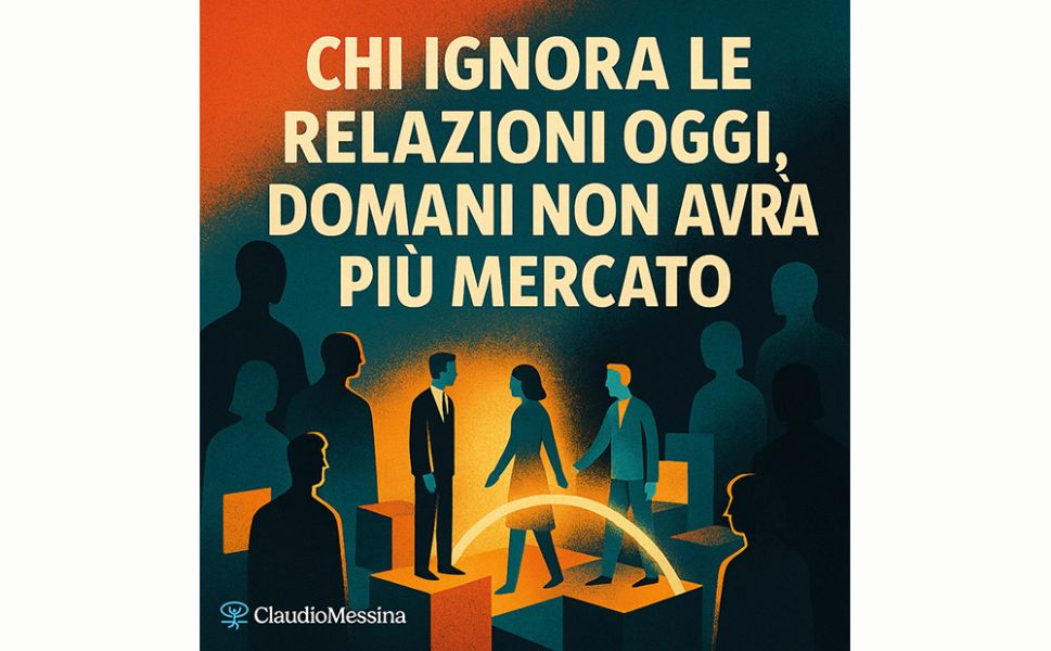 Chi ignora le relazioni oggi, domani non avrà più mercato