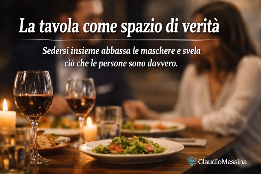 La tavola come spazio di verità