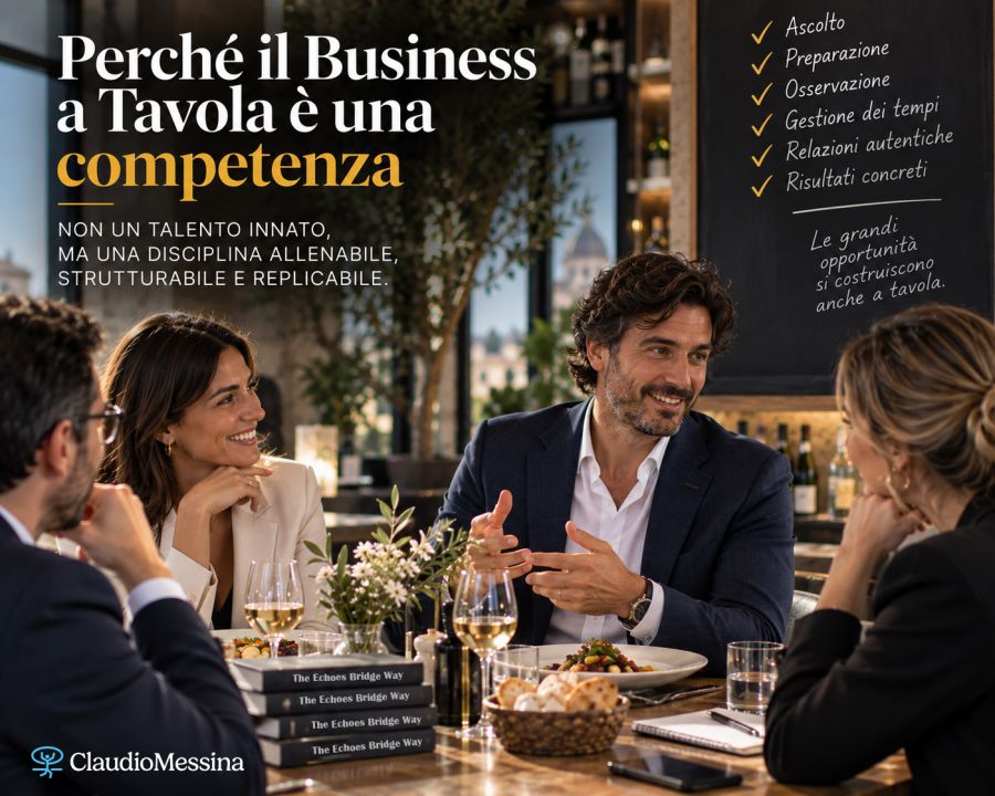 Perché il Business a Tavola è una competenza