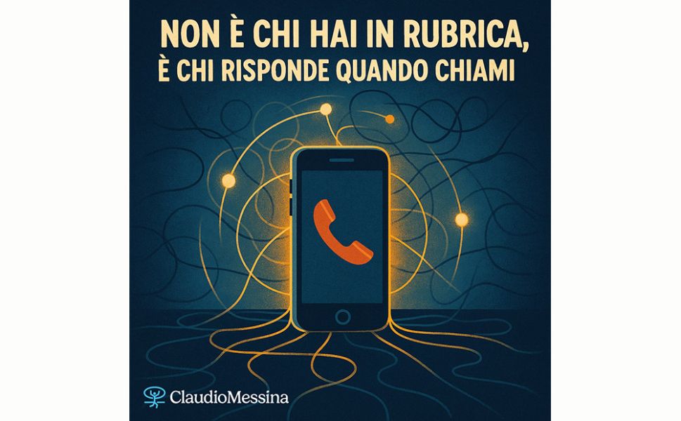 Non è chi hai in rubrica, è chi risponde quando chiami