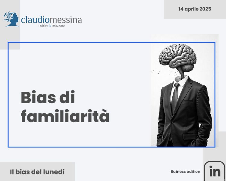 Il bias di familiarità