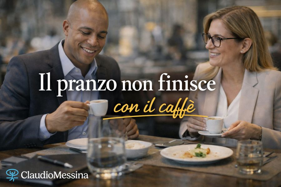Il pranzo non finisce con il caffè