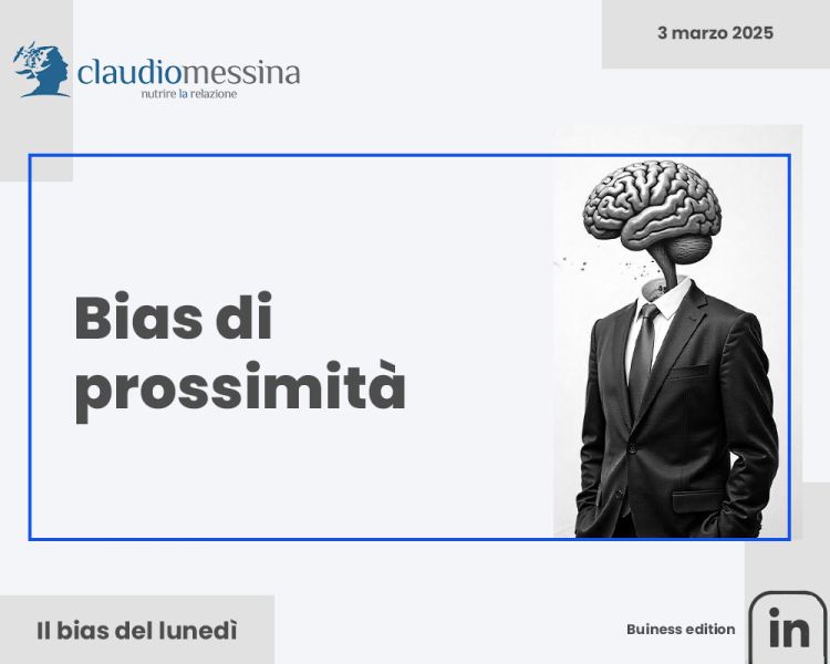 Il bias di prossimità