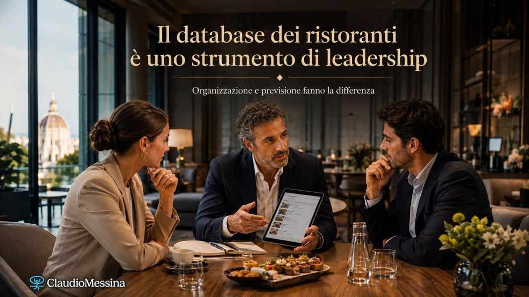 Il database dei ristoranti è uno strumento di leadership
