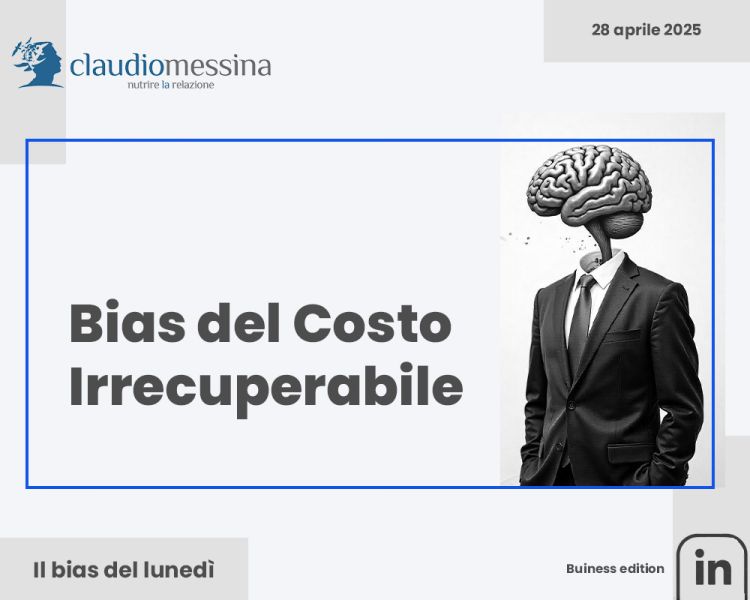 Il bias del costo irrecuperabile