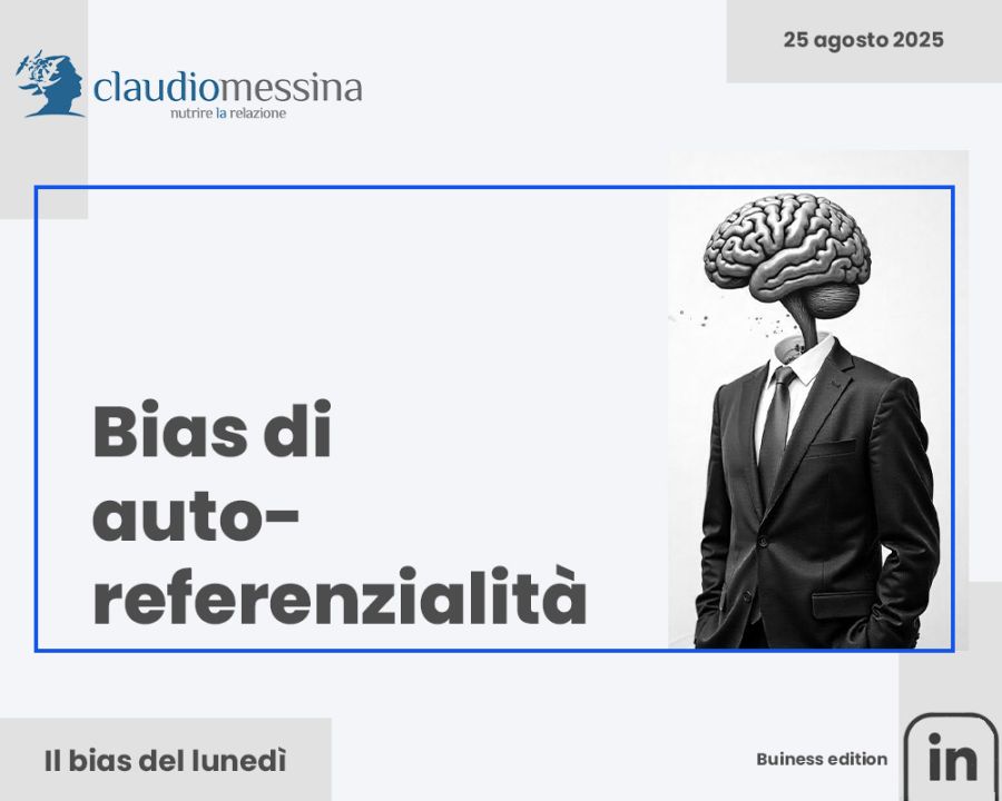 Il bias di autoreferenzialità